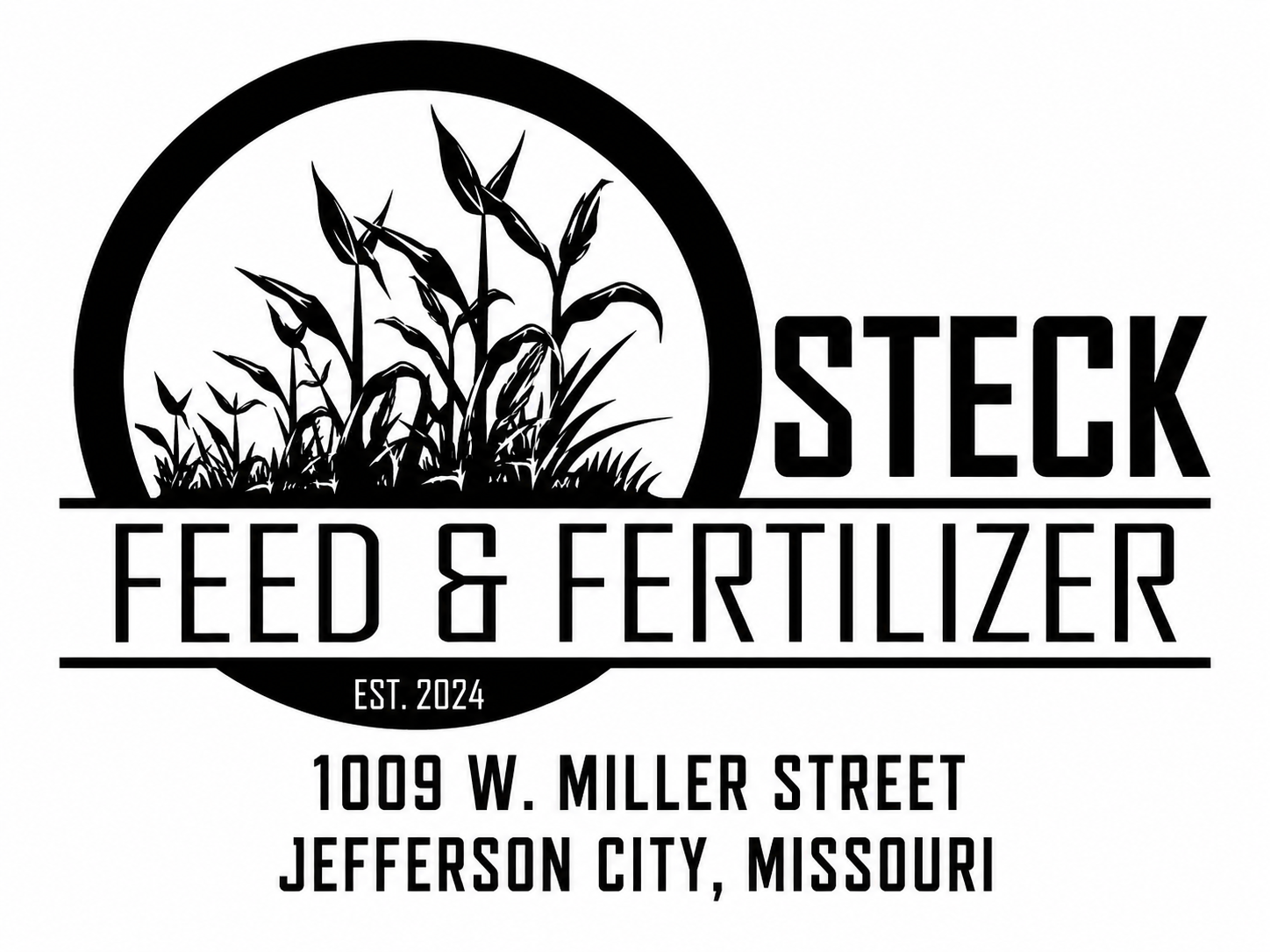 Steck Feed & Fertilizer Logo
